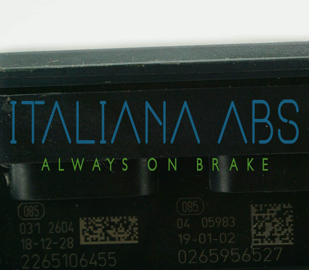 Centralina ABS DACIA, codici identificativi: 476601842R 0265290289 0265956527