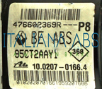 Centralina ABS RENAULT, codici identificativi: 476602369R 10020701664 10097014203