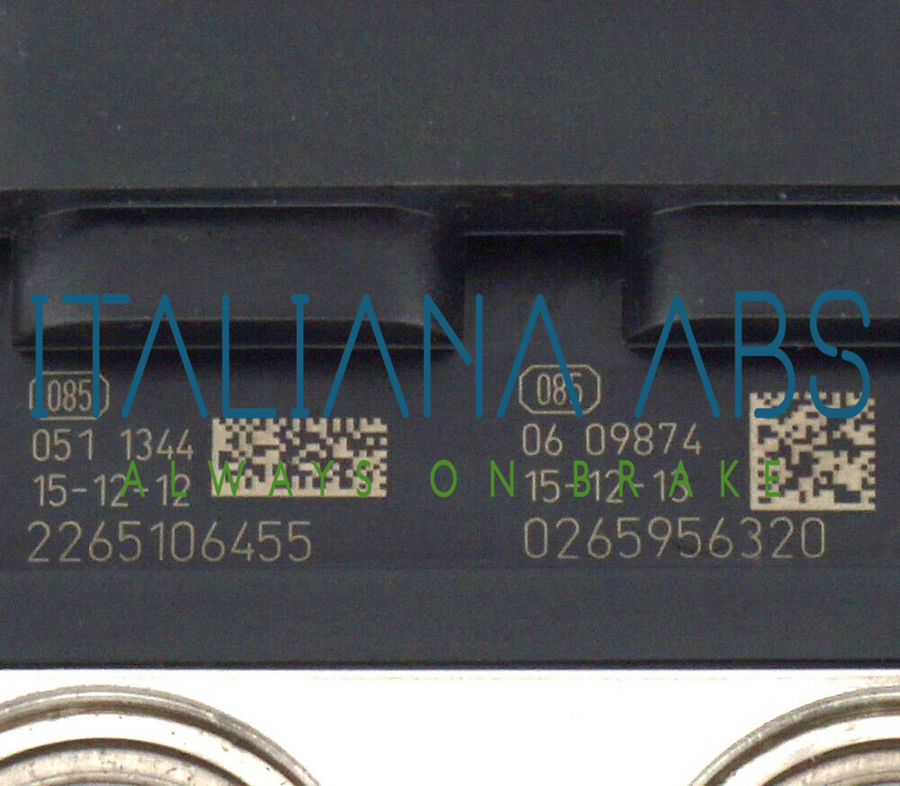Centralina ABS RENAULT, codici identificativi: 0265243683 476605492R 0265956285