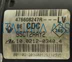 Centralina ABS RENAULT, codici identificativi: 476608247R 95CT2AAY2 10021203404 000405104D0 10096114113K