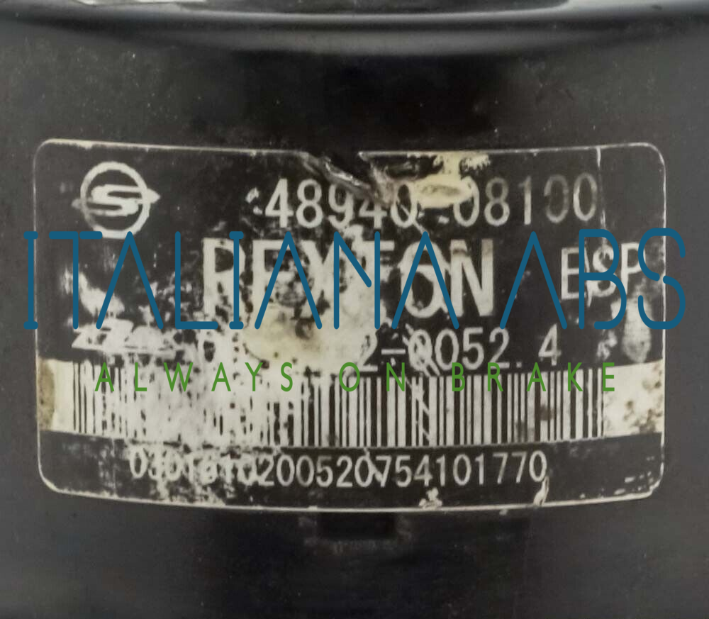 Centralina ABS SSANGYONG, codici identificativi: 4894008100 06210200524 06210902053