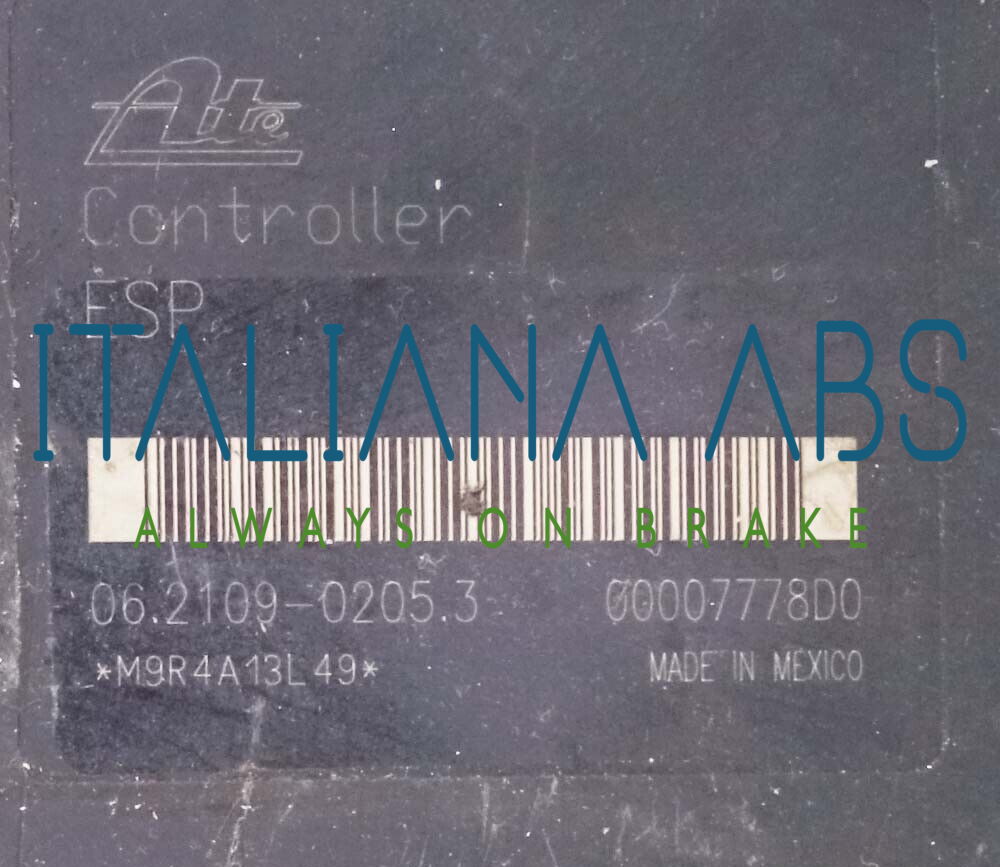 Centralina ABS SSANGYONG, codici identificativi: 4894008100 06210200524 06210902053