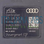 Centralina ABS AUDI, codici identificativi: 4L0614517D 10021200744 10092603093