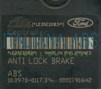 Centralina ABS FORD, codici identificativi: 4S612M110CC 10097001173