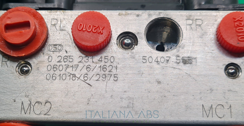 Centralina ABS Iveco Bosch 504075551 0265231450 0265800375 - foto 5