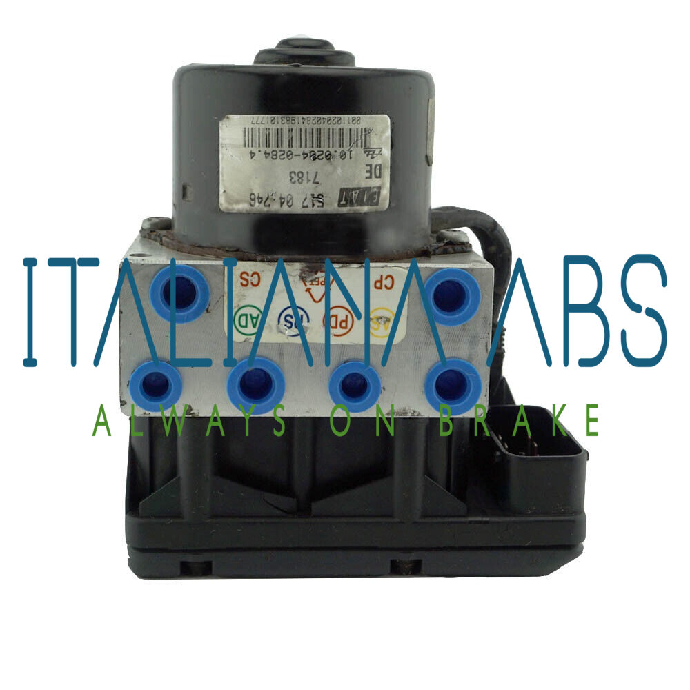 Centralina ABS FIAT, codici identificativi: 51704746 10020402844 10094916023