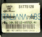Centralina ABS Alfa Romeo, codici identificativi: 51775126 10096128043 10021205524