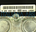 Centralina ABS Alfa Romeo, codici identificativi: 51807043 AR955 0265950912