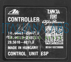 Centralina ABS Alfa Romeo, codici identificativi: 51898163 10021206704 10096128073