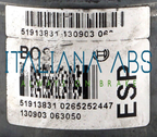 Centralina ABS FIAT, codici identificativi: 51913831 0265252447 0265952099