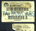 Centralina ABS JEEP, codici identificativi: 51961947 18899617 18899713A 