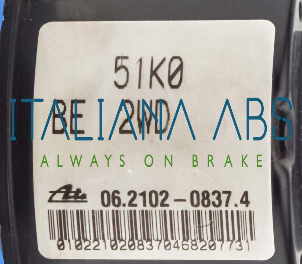 Centralina ABS SUZUKI, codici identificativi: 51K0 06210208374 06210952933