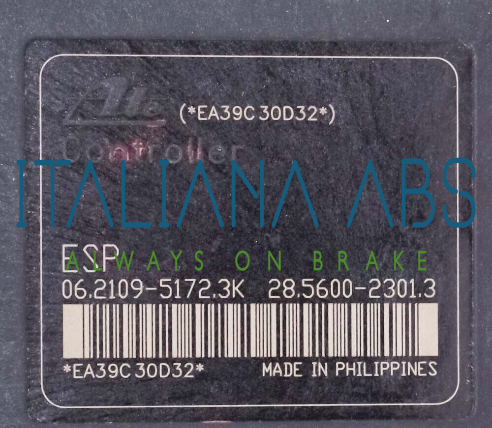 Centralina ABS OPEL, codici identificativi: 52K0 06210213124 06210951723K