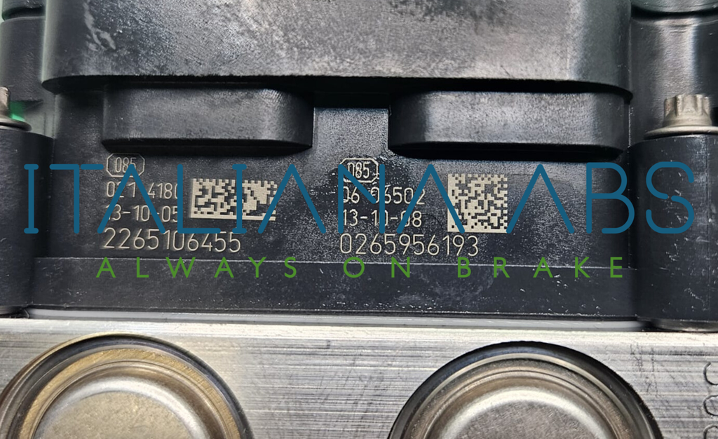 Centralina ABS SUZUKI FIAT, codici identificativi: 5611061MA0 0265243263 0265956193