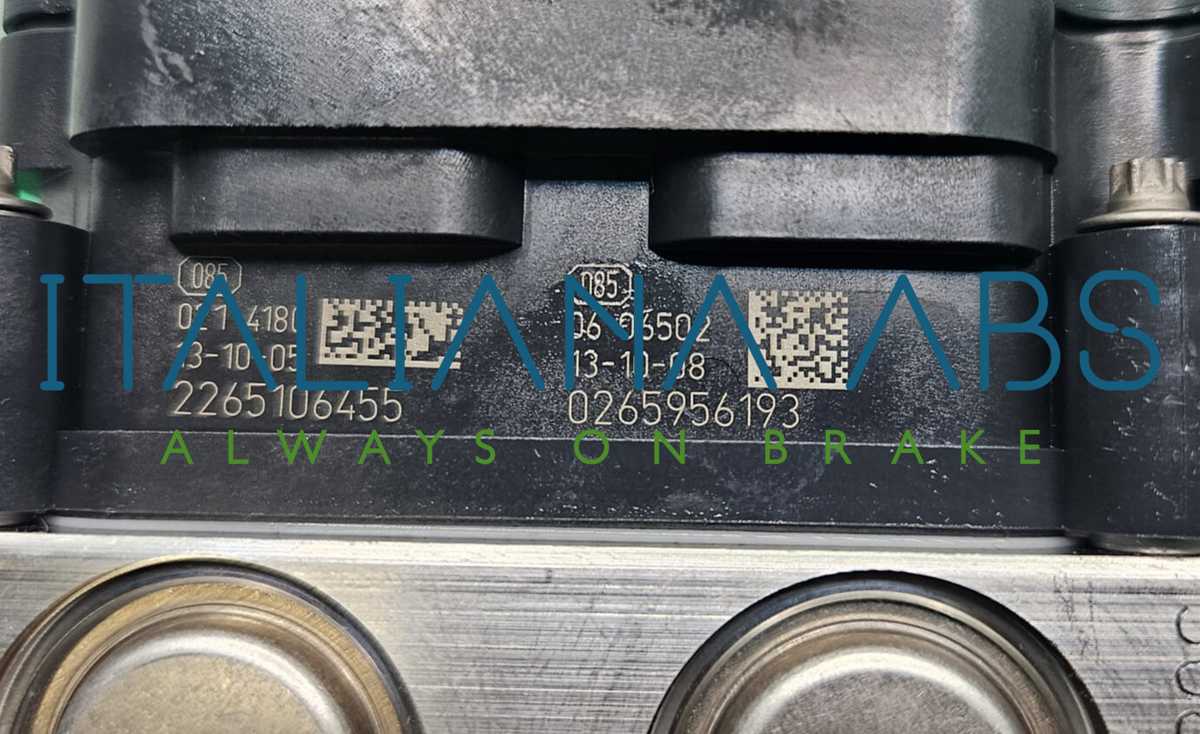 Centralina ABS SUZUKI FIAT, codici identificativi: 5611061MA0 0265243263 0265956193