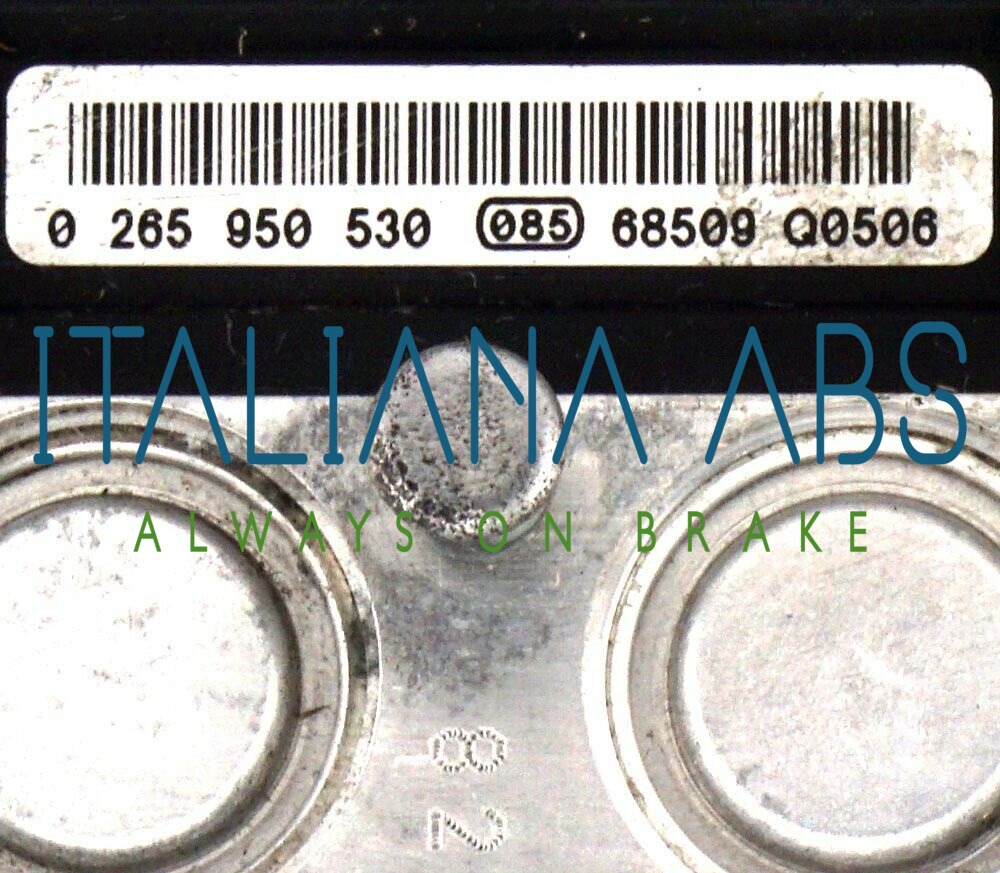 Centralina ABS HONDA, codici identificativi: 57110SMJE031M1 0265235073 0265950530