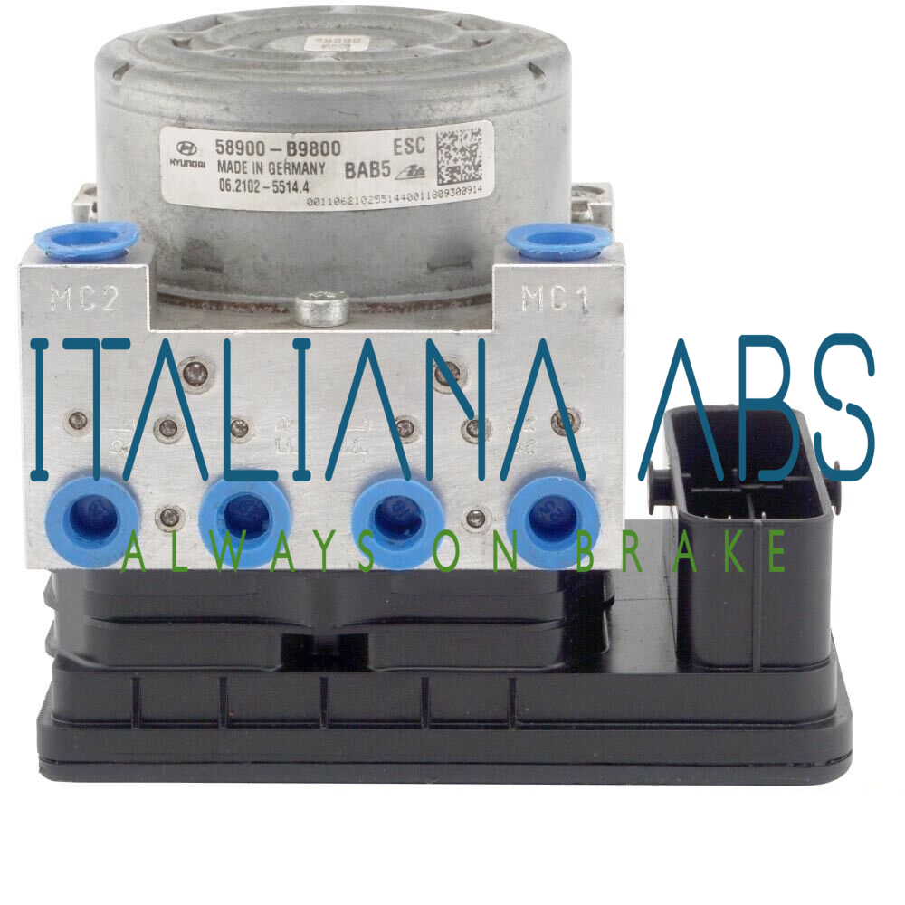 Centralina ABS HYUNDAI, codici identificativi: 58900B9800 06210255144 06210985903