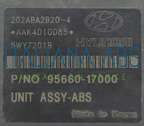 Centralina ABS HYUNDAI, codici identificativi: 5891017300 BH60102000 9566017000