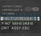 Centralina ABS KIA, codici identificativi: 589102K810 BH6013A410