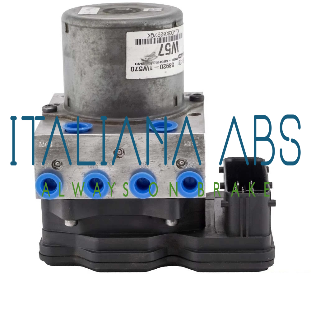 Centralina ABS KIA, codici identificativi: 589201W570 BE6003G943 A1000623ACC
