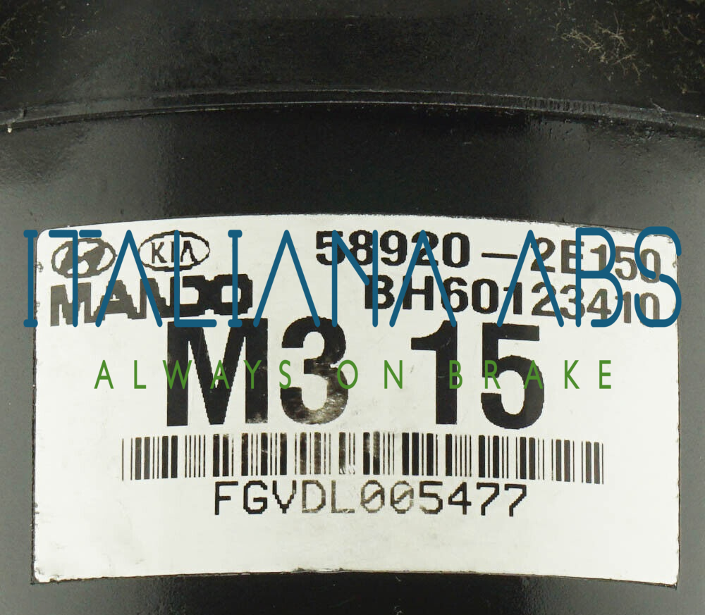 Centralina ABS HYUNDAI, codici identificativi: 589202E150 BH60123410 589002E150