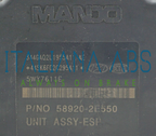 Centralina ABS HYUNDAI, codici identificativi: 589202E550 BH60133450
