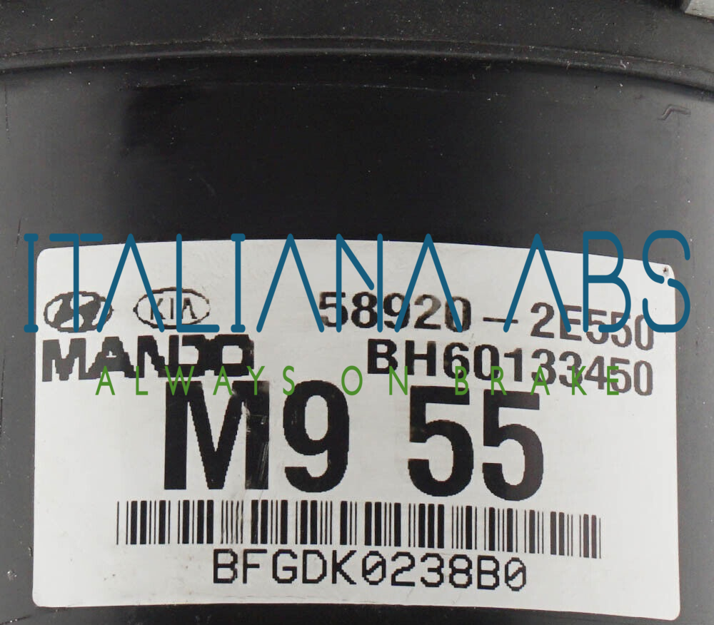 Centralina ABS HYUNDAI, codici identificativi: 589202E550 BH60133450