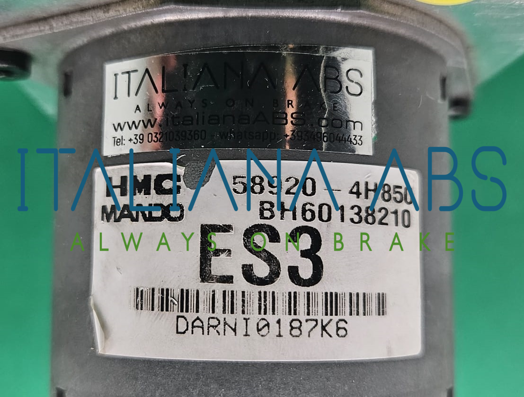 Centralina ABS HYUNDAI, codici identificativi: 589204H850 BH60138210