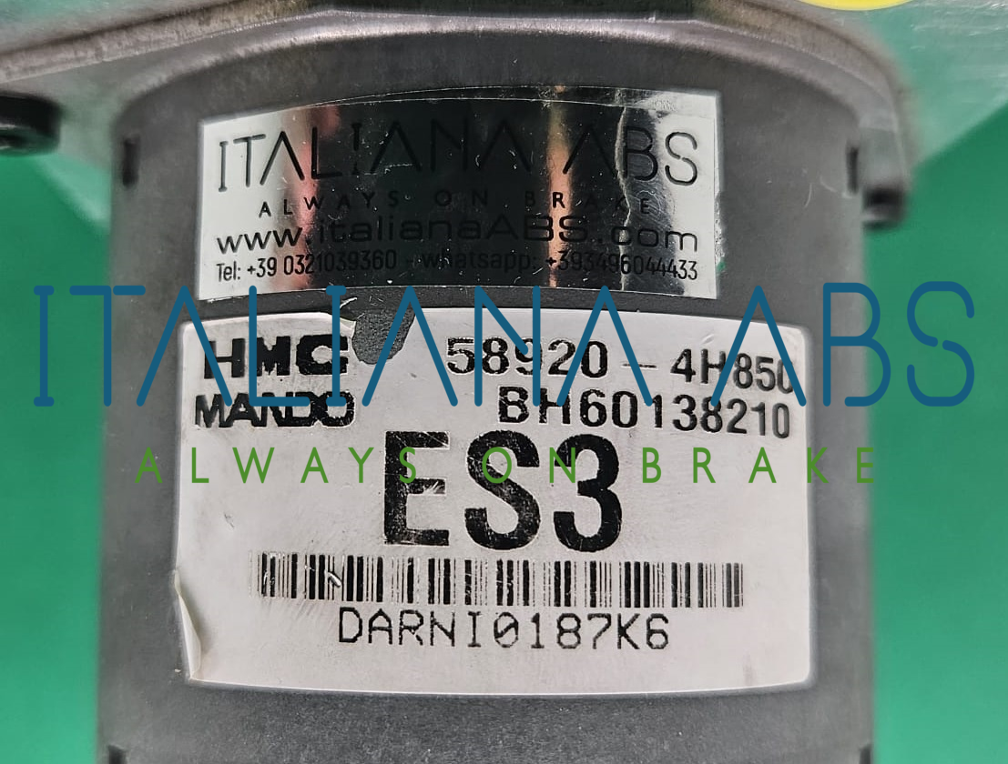 Centralina ABS HYUNDAI, codici identificativi: 589204H850 BH60138210