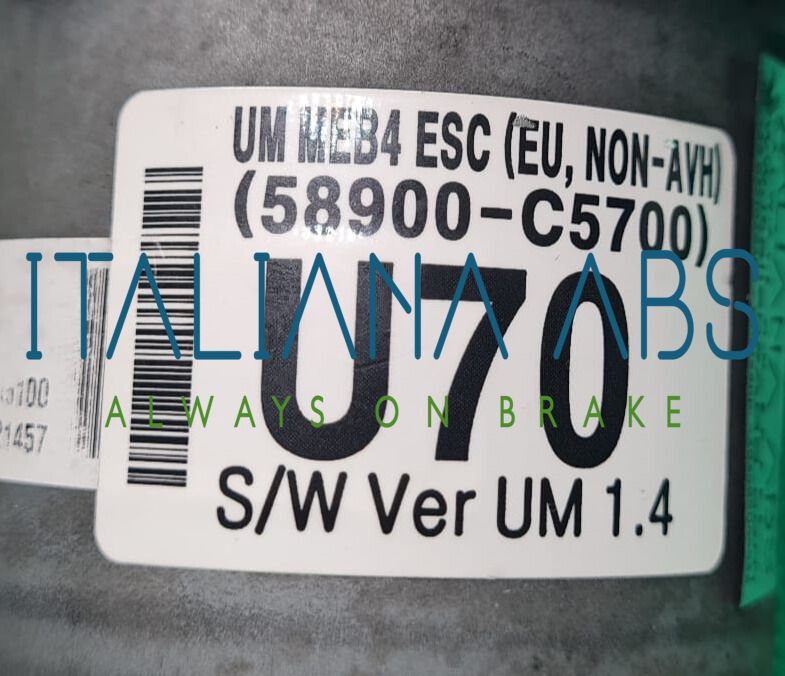 Centralina ABS HYUNDAI, codice identificativo: 58920C5700 
