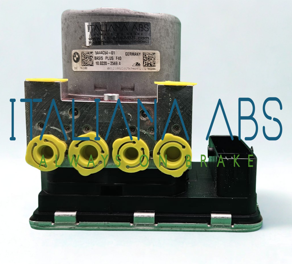 Centralina ABS BMW, codici identificativi: 5A44C54-01 10022025694 5A44C55 28516370743 10091208593