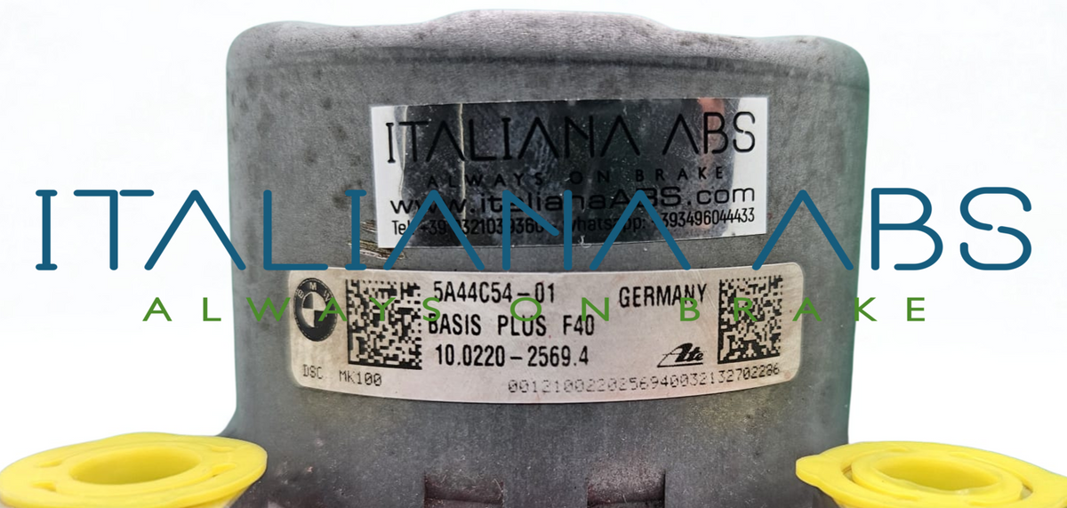 Centralina ABS BMW, codici identificativi: 5A44C54-01 10022025694 5A44C55 28516370743 10091208593