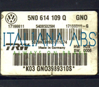 Centralina ABS VW, codici identificativi: 5N0614109Q 17166611 54085329H 17166011G