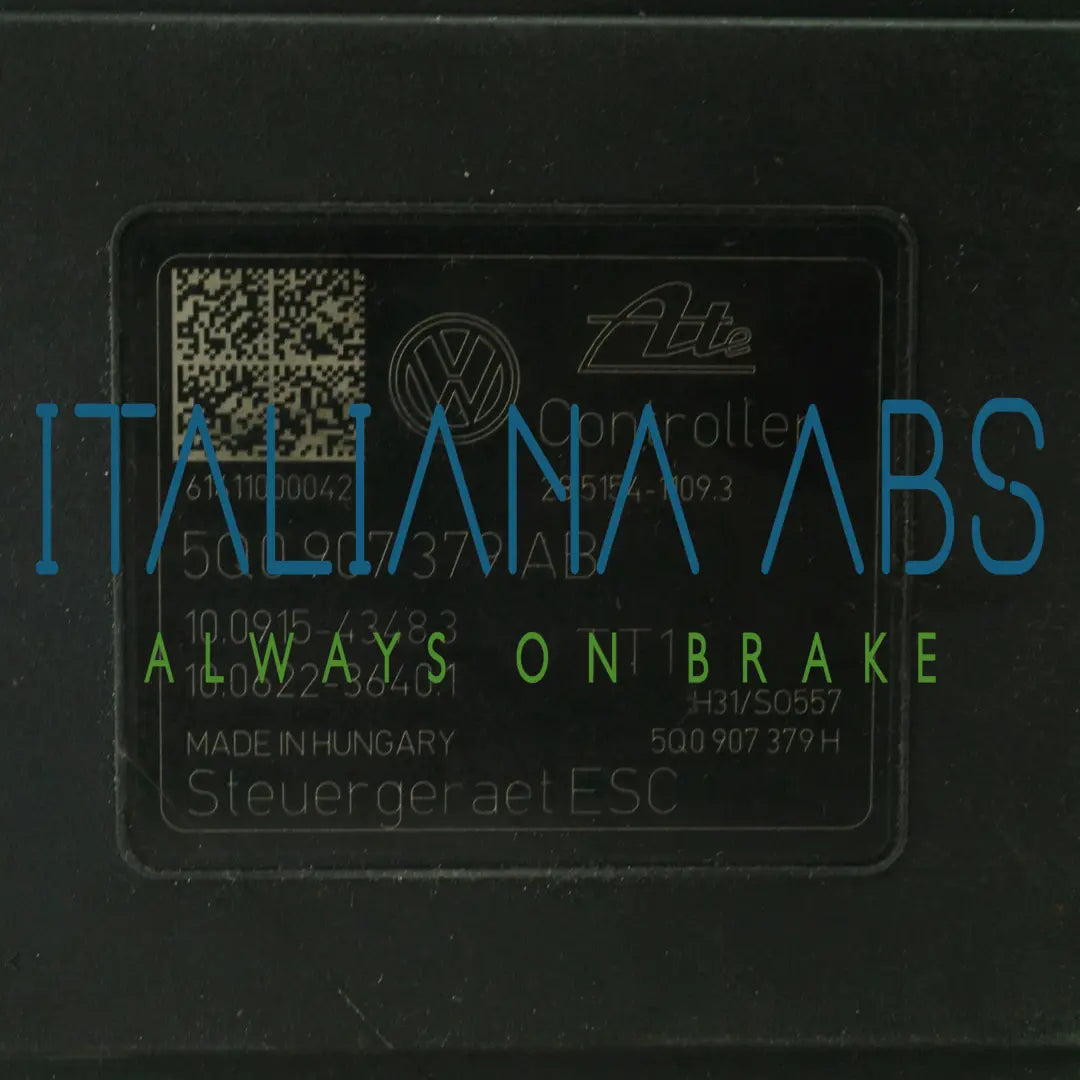 Centralina ABS VW, codici identificativi: 5Q0614517AA 5Q0907379AB 10091543483