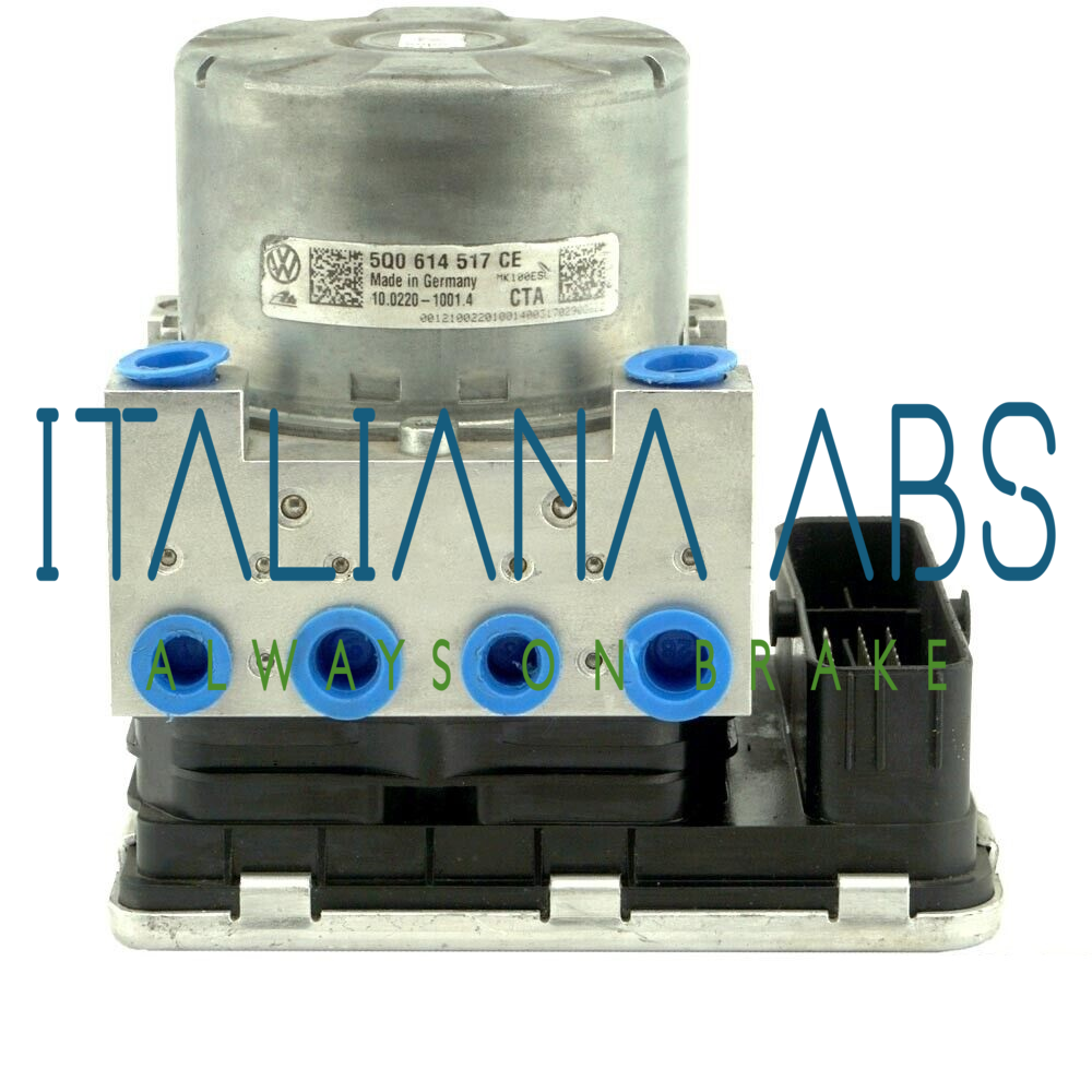 Centralina ABS VW, codici identificativi: 5Q0614517CE 10022010014 10091643333