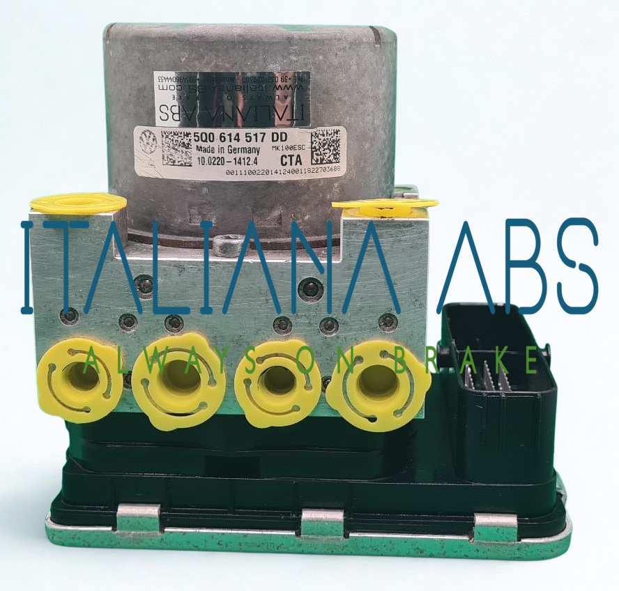Centralina ABS VW, codici identificativi: 5Q0614517DD 5Q0614517DD 10022014124 10091653653