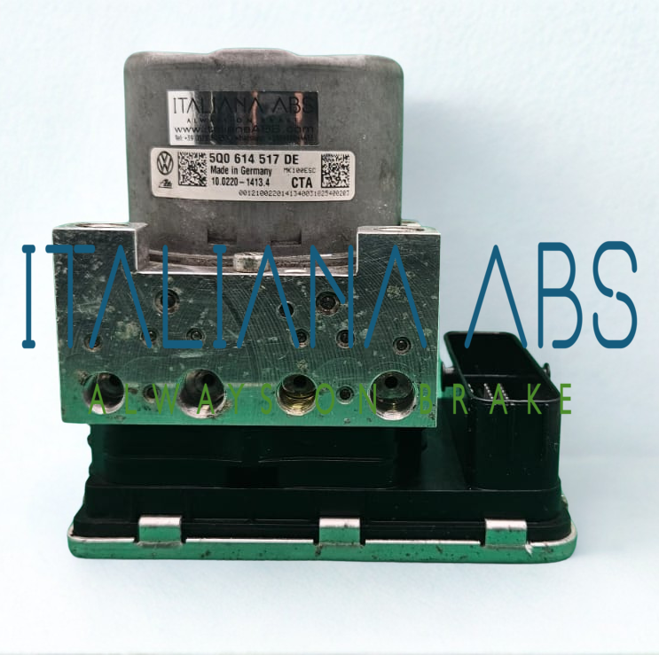 Centralina ABS VW, codici identificativi: 5Q0614517DE 10091653663 10022014134