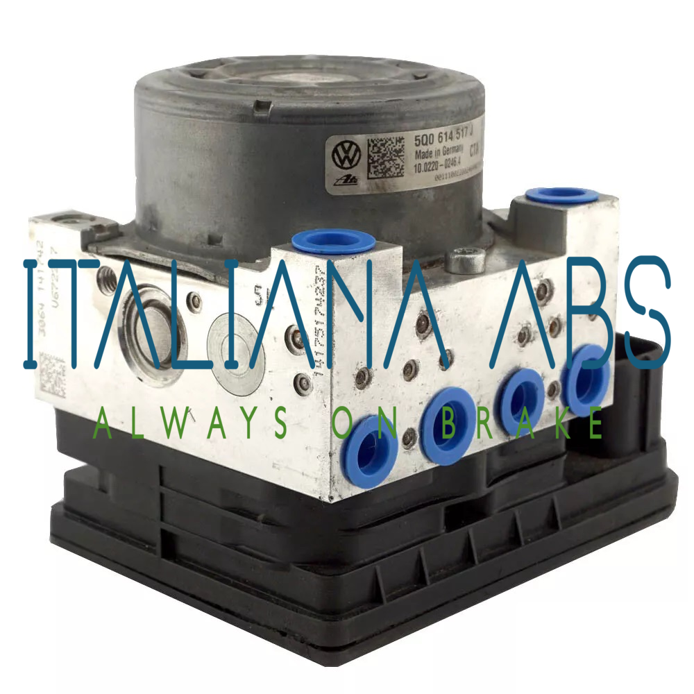 Centralina ABS AUDI, codici identificativi: 5Q0907379K 10091543363 5Q0614517J