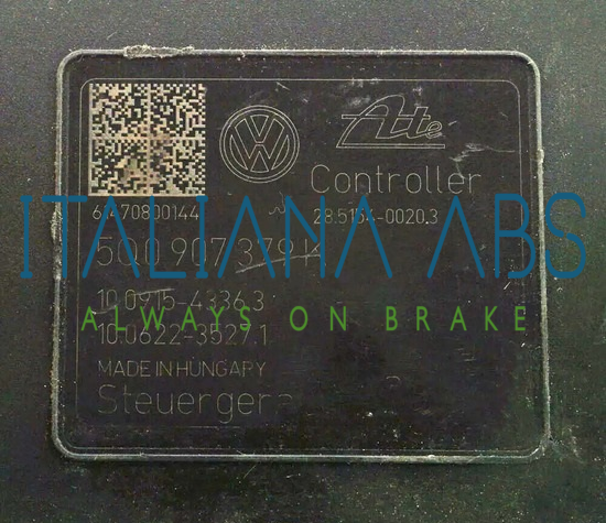 Centralina ABS AUDI, codici identificativi: 5Q0907379K 10091543363 5Q0614517J