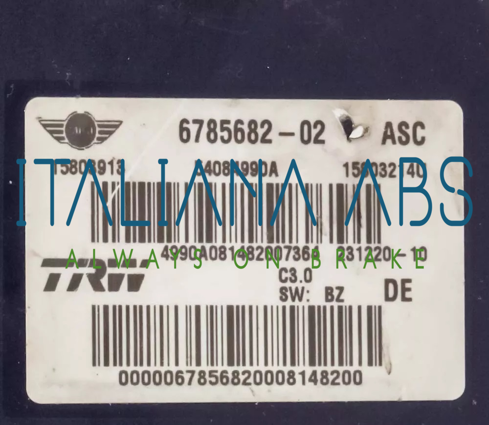 Centralina ABS MINI 6785682 15803913 54084990A 15803214U