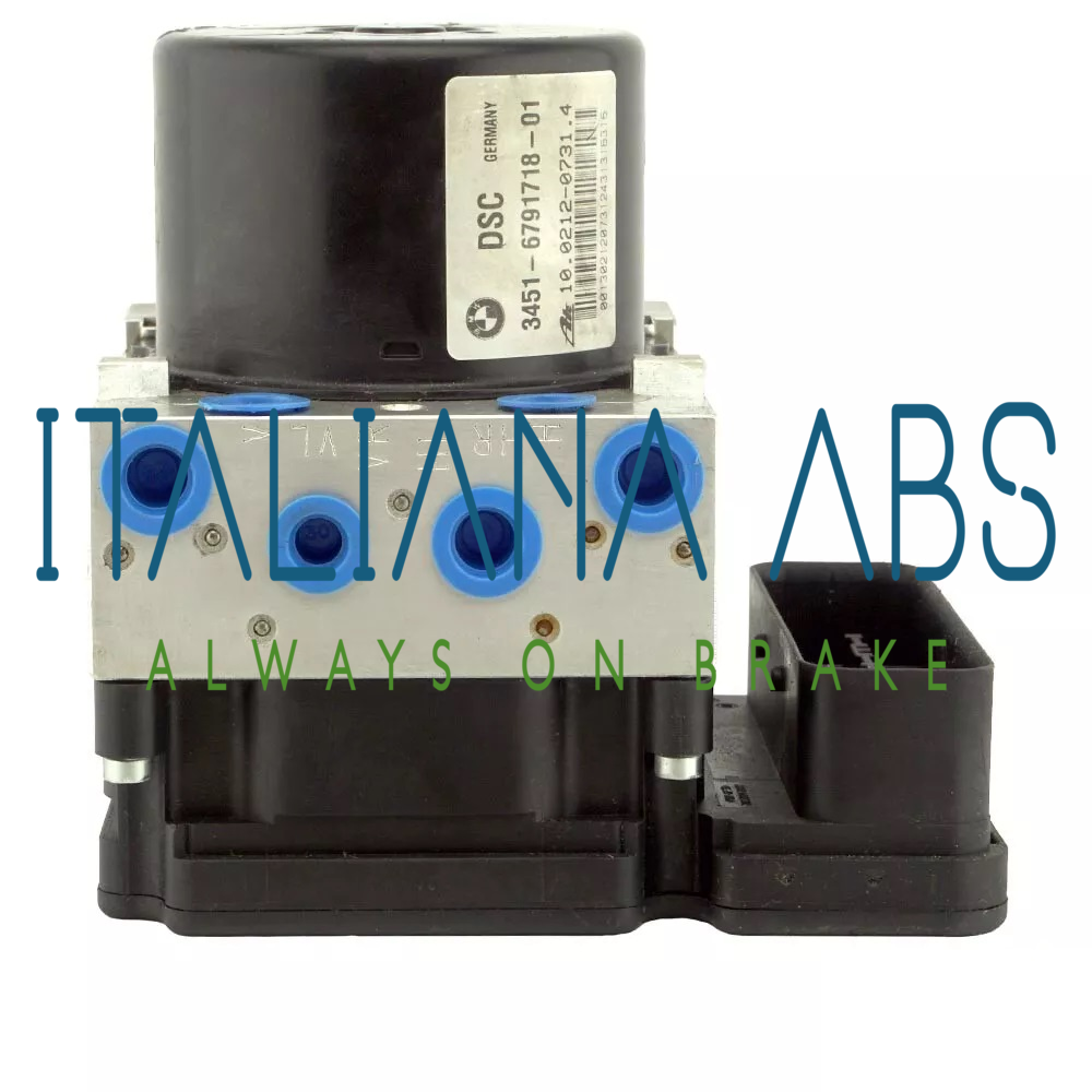 Centralina ABS BMW, codici identificativi: 6791719 10096208213 34516791718
