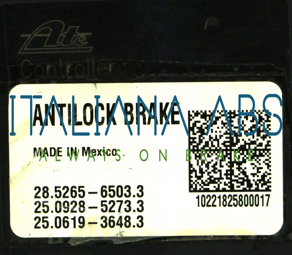 Centralina ABS CHRYSLER, codici identificativi: 68089525AA 25039925324 25092852733