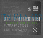 Centralina ABS CHEVROLET, codici identificativi: 688250455 94541508
