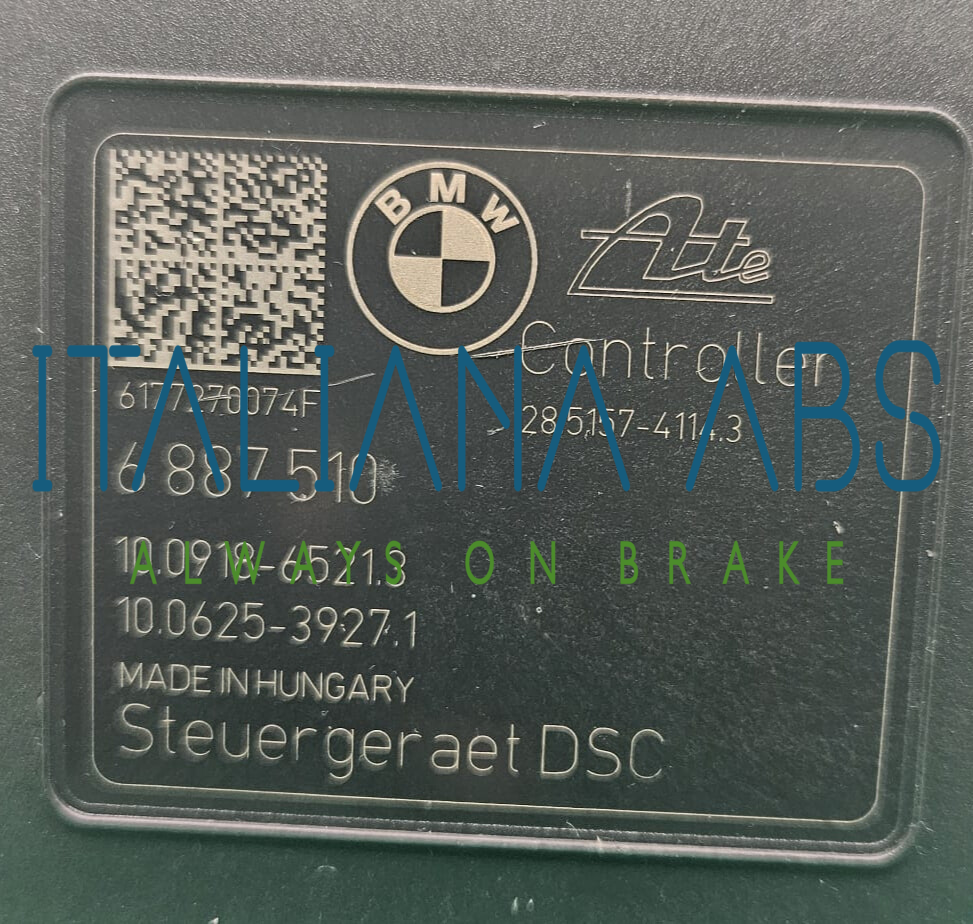 Centralina ABS BMW, codici identificativi: 6887510 10091865213 10039949294