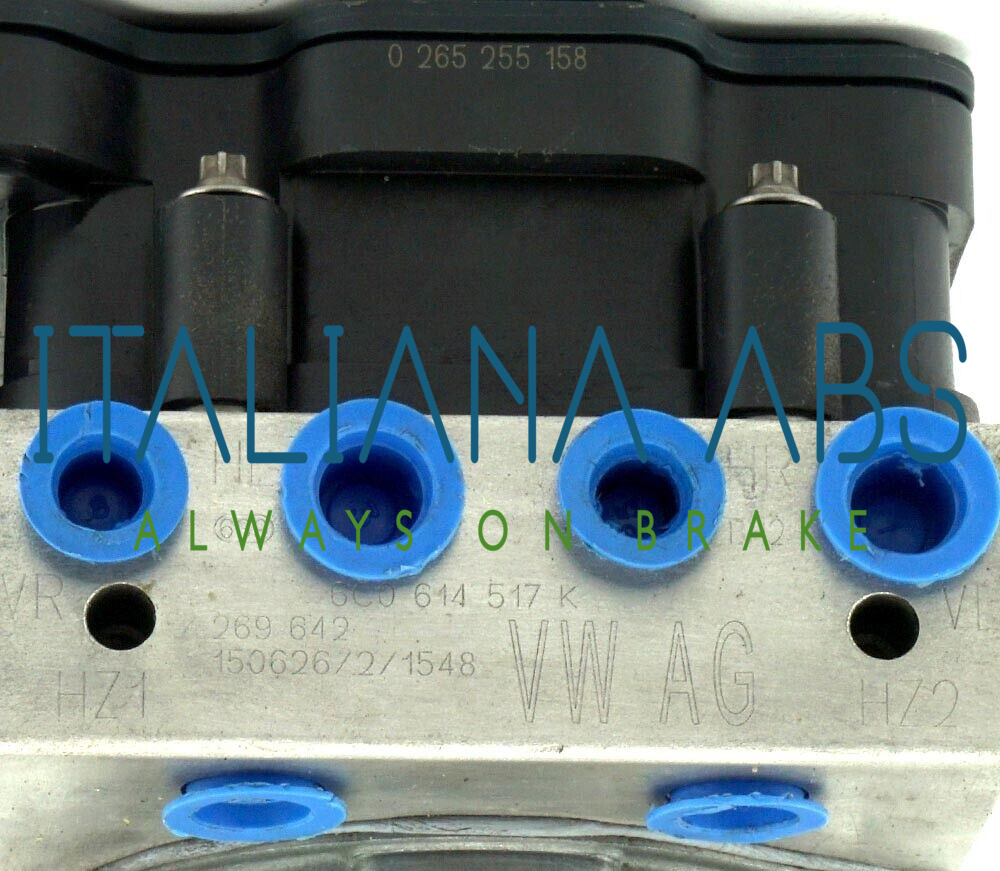 Centralina ABS AUDI, codici identificativi: 6C0614517K 6C0907379K 0265956084