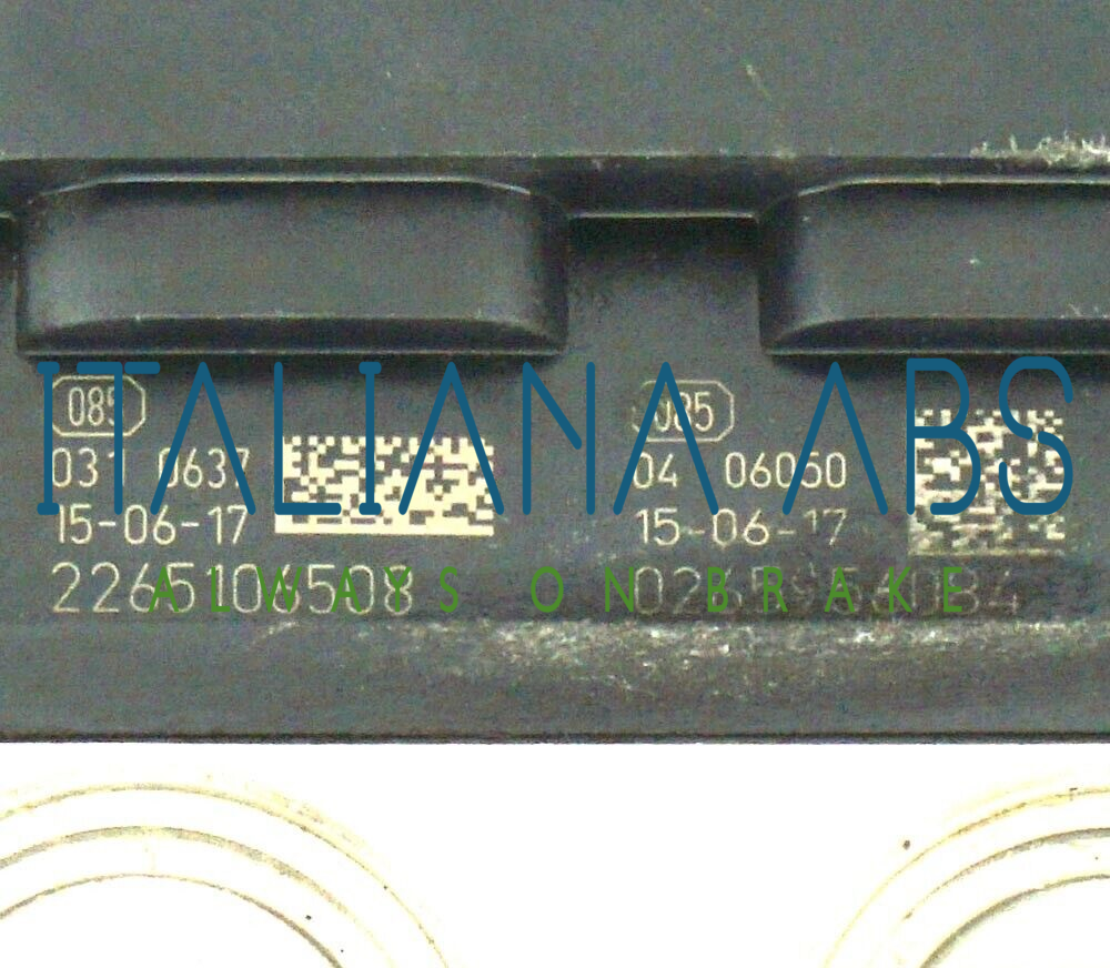 Centralina ABS AUDI, codici identificativi: 6C0614517K 6C0907379K 0265956084