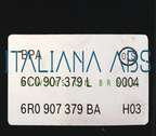 Centralina ABS VW, codici identificativi: 6C0614517L 0265956084 6C0907379L