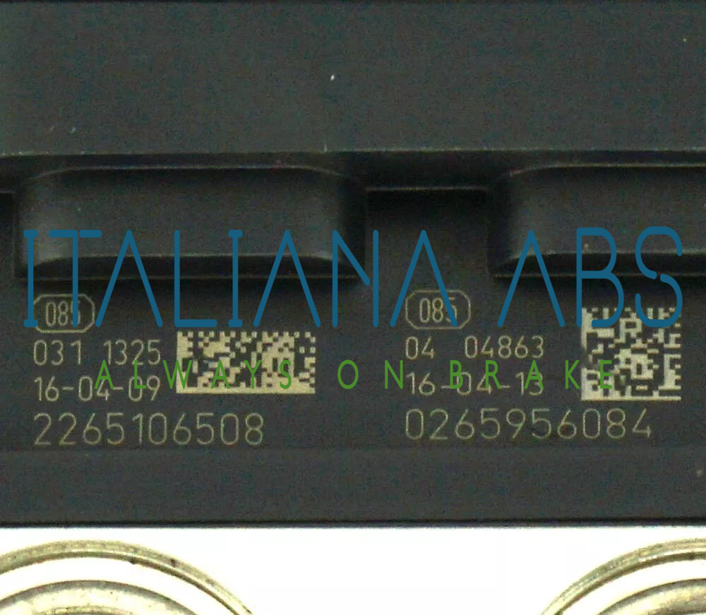 Centralina ABS VW, codici identificativi: 6C0614517L 0265956084 6C0907379L