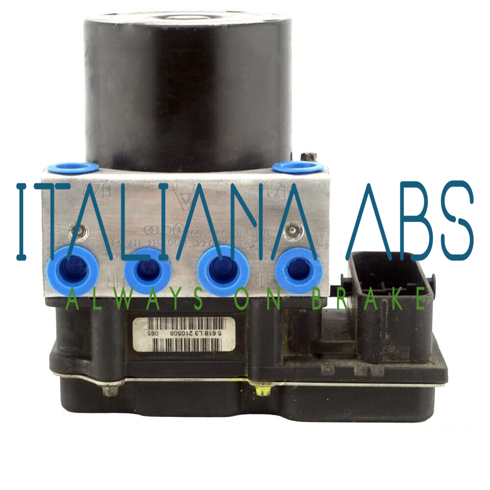 Centralina ABS VW, codici identificativi: 6Q0614117AJ 6Q0907379BC 0265800775