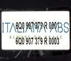 Centralina ABS SKODA, codici identificativi: 6Q0614117L 0265800363 6Q0907379R